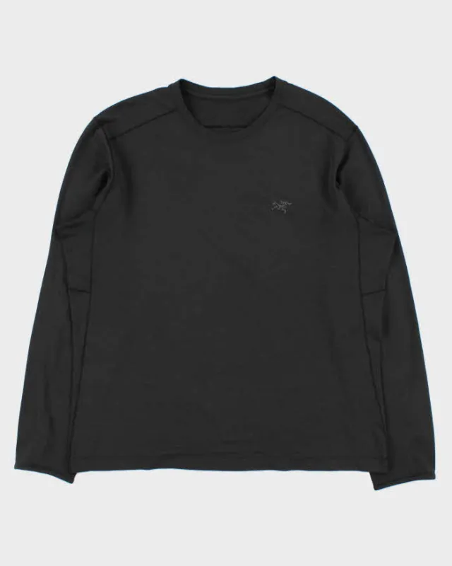 2020 Arc'teryx Motus AR Marl Grey Long Sleeve Technical T-Shirt - L made by Arc'teryx