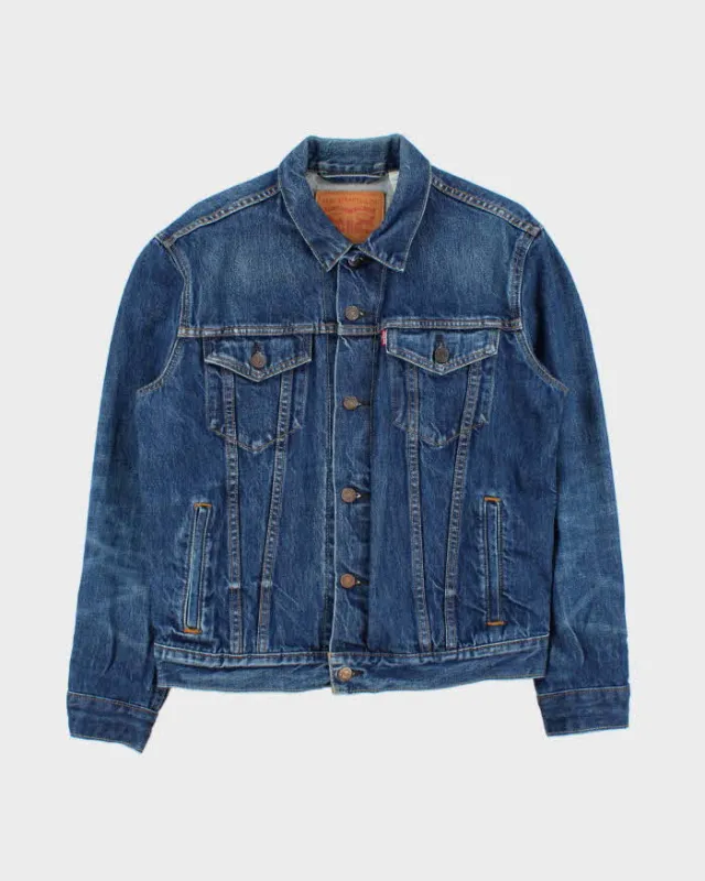 Levi's Medium Wash Selvedge Denim Type III Trucker Jacket - M made by Levi's