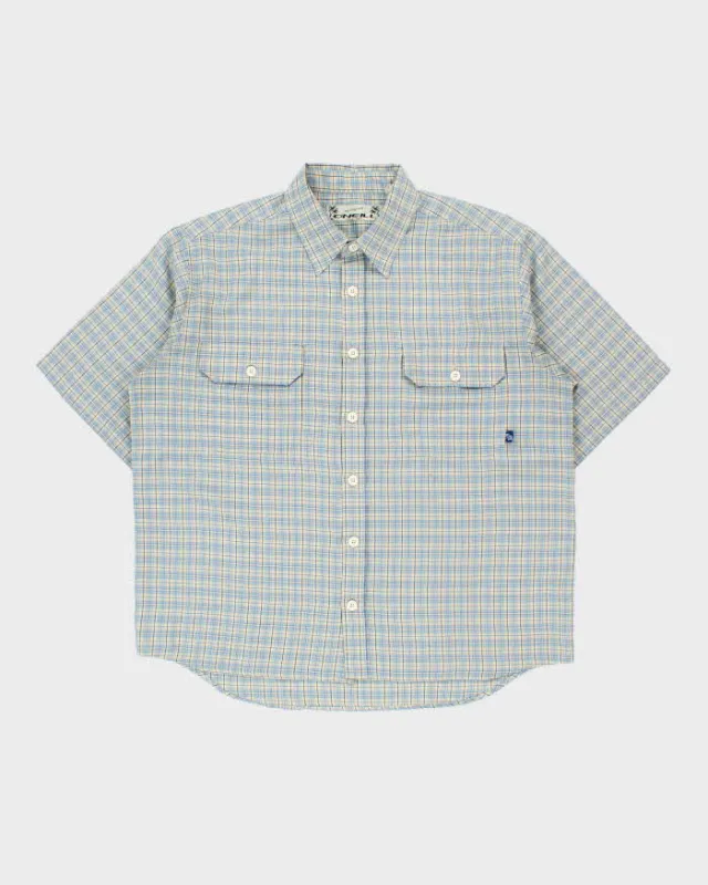 Vintage 1990s O'Neill Tartan Plaid Short Sleeve Utility Shirt - XL made by Rokit