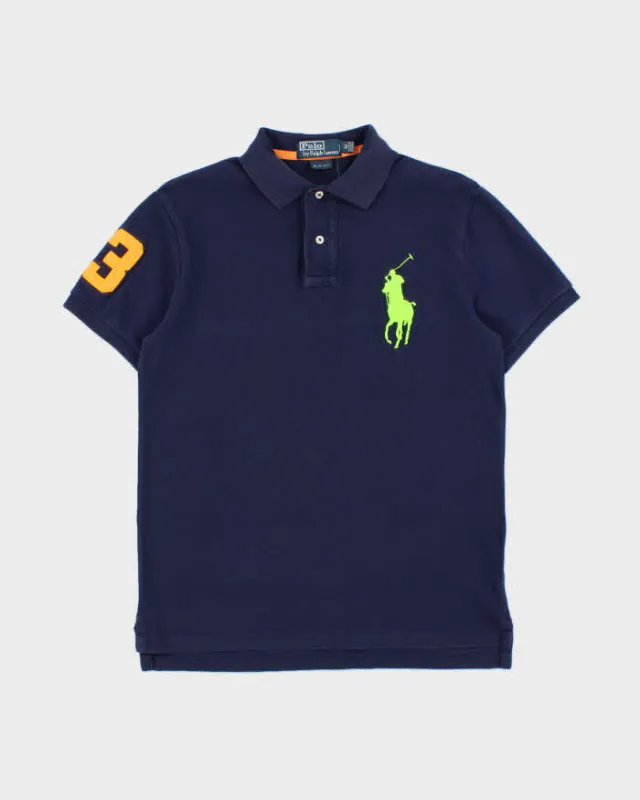 Vintage Y2K 00s Polo Ralph Lauren Big Pony Slim Fit Short Sleeve Polo Shirt - M made by Ralph Lauren