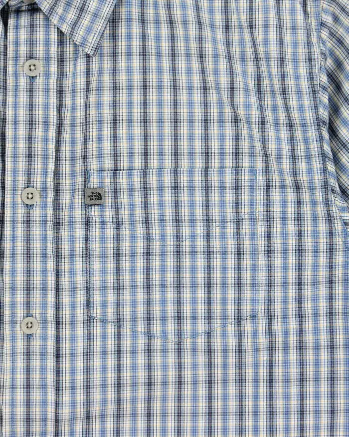 Vintage Y2K 00s The North Face A5 Series Plaid Short Sleeve Shirt - M sold by Rokit product image thumbnail 4
