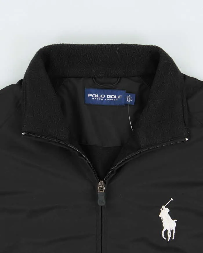 Vintage Y2K 00s Polo Golf Ralph Lauren Big Pony Fleece Lined Shell Harrington Jacket - L sold by Rokit product image thumbnail 5