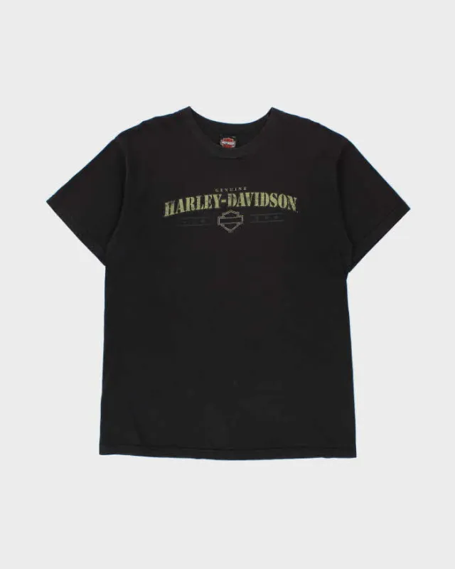 Vintage 2007 Y2K Harley Davidson Trev Deeley Vancouver Heavyweight Made In USA Crewneck T-Shirt - XL made by Harley-Davidson