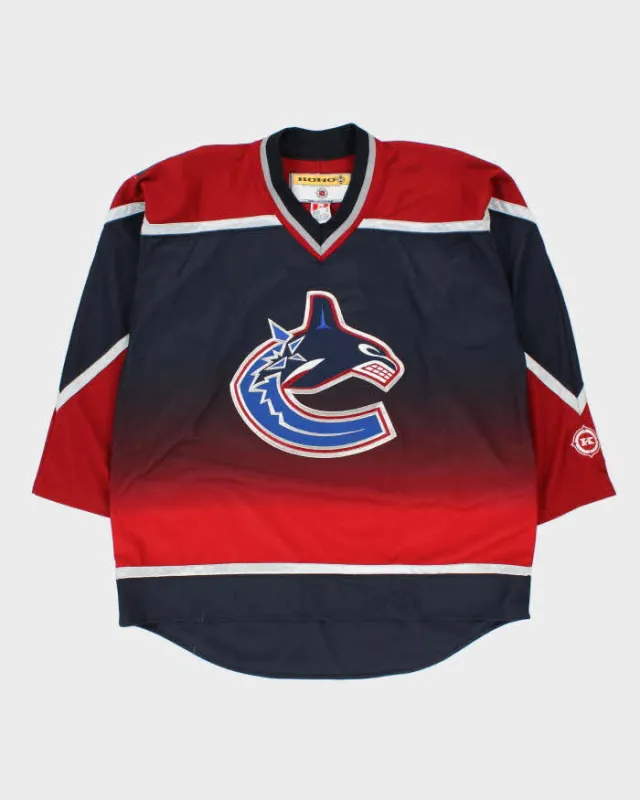 Vintage 2002-03 Koho Vancouver Canucks NHL Ice Hockey Gradient Third Jersey - XL made by NHL