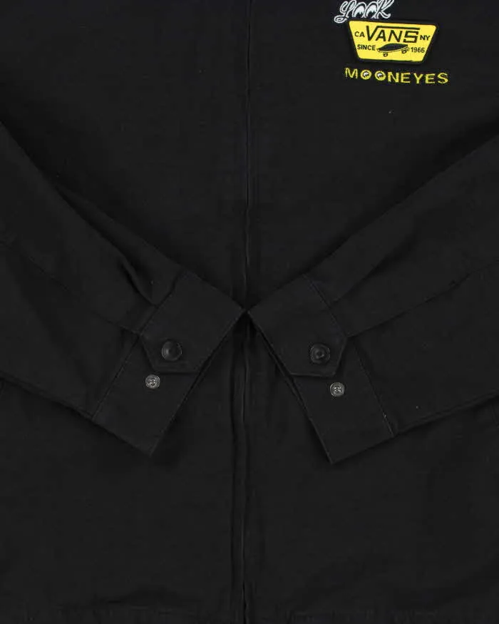 2022 Vans x Mooneyes Embroidered Canvas Harrington Jacket - M sold by Rokit product image thumbnail 4
