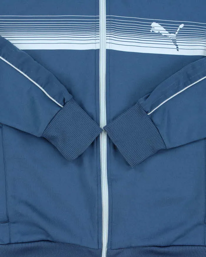 Vintage Y2K 00's Puma Striped Funnel Neck Track Jacket - S sold by Rokit product image thumbnail 4