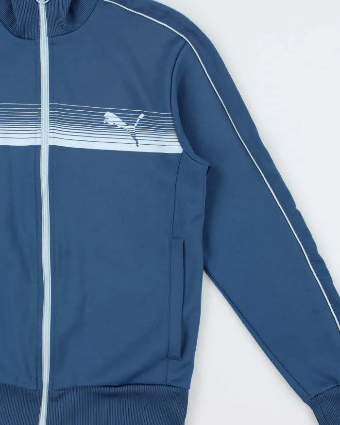 Vintage Y2K 00's Puma Striped Funnel Neck Track Jacket - S sold by Rokit product image thumbnail 3