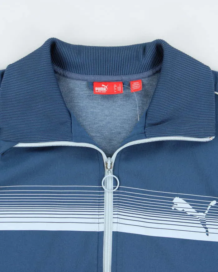 Vintage Y2K 00's Puma Striped Funnel Neck Track Jacket - S sold by Rokit product image thumbnail 5