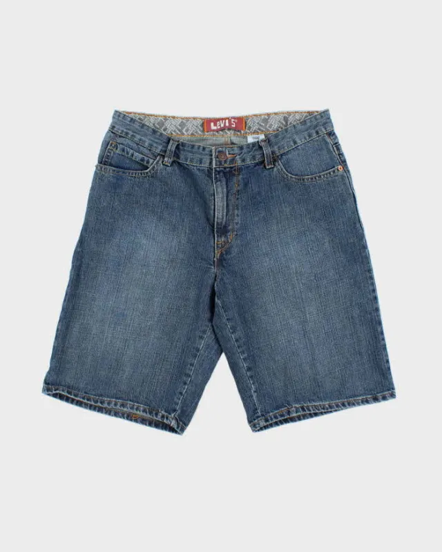 Vintage Y2K 00s Levi's 'Husky' Relaxed Fit Knee Length Denim Jean Shorts - W33 made by Levi's