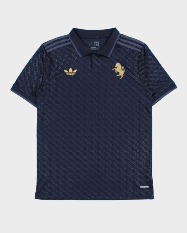 2024/25 Adidas Originals Juventus FC AeroReady Slim Fit Third Kit Football Shirt - L made by Adidas