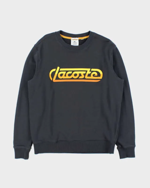 Vintage Lacoste Live Heavyweight Spell-Out Unisex Crewneck Sweatshirt - L made by Lacoste