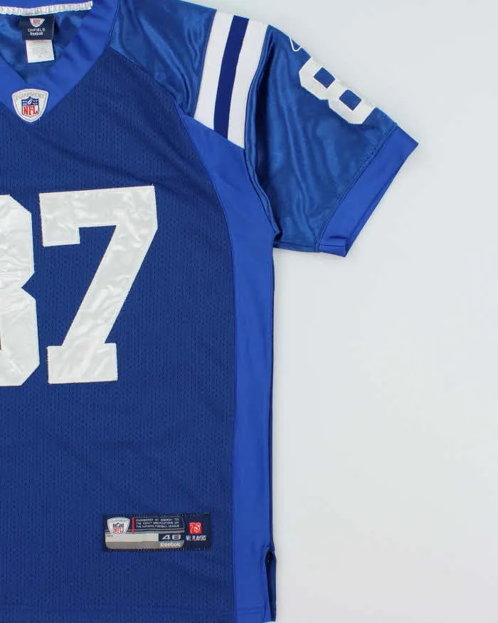Vintage 2004-05 Reebok Indianapolis Colts Reggie Wayne #87 NFL Equipment Stitched On Field Home Jersey - M sold by Rokit product image thumbnail 3