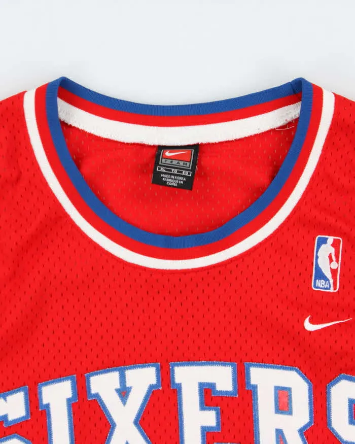 Vintage 2003 Nike Team Philadelphia 76ers Allen Iverson #3 '1976-77 Rewind Swingman +2 Jersey - XL sold by Rokit product image thumbnail 5