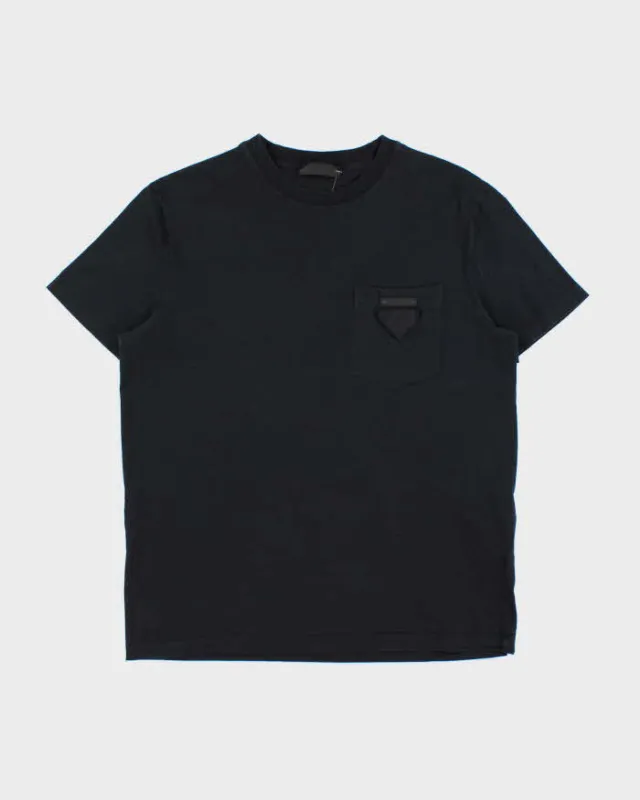 SS2021 Prada Embroidered Classic Badge Crewneck Pocket T-Shirt - L made by Prada