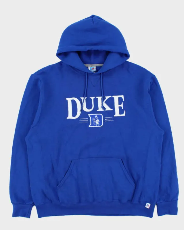 Vintage Y2K 00s Russell Athletics Heavyweight Embroidered Duke University Pullover Hoodie - XL made by Russell Athletic