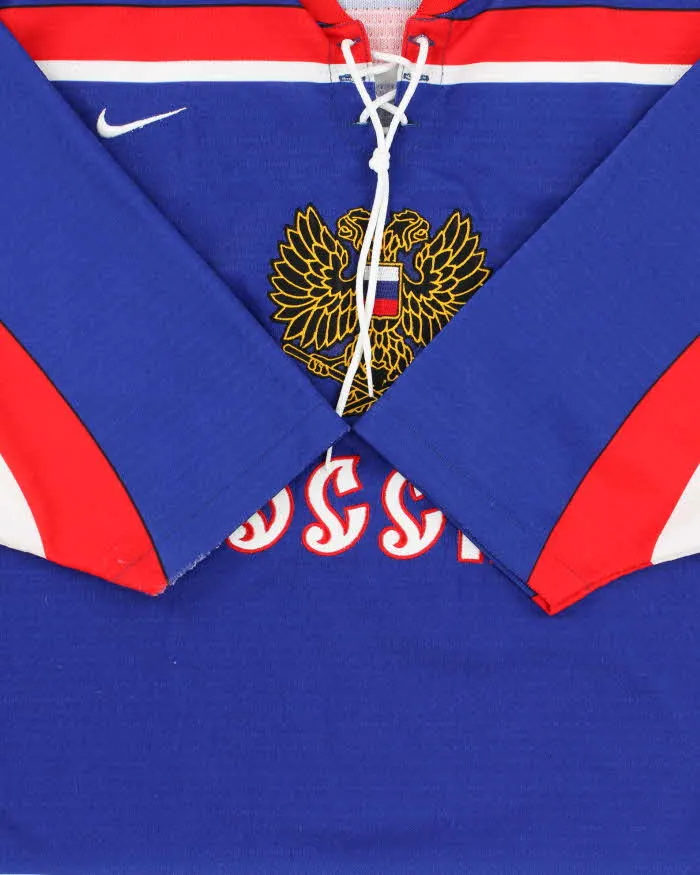 Vintage 2004 Nike Team Russia Ice Hockey World Championship Official Away Jersey - XL sold by Rokit product image thumbnail 4