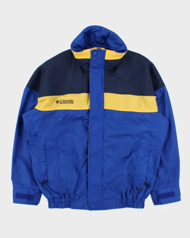 Vintage Y2K 00s Columbia Bugaboo Colourblock Waterproof Funnel-Neck Technical Jacket - S made by Columbia
