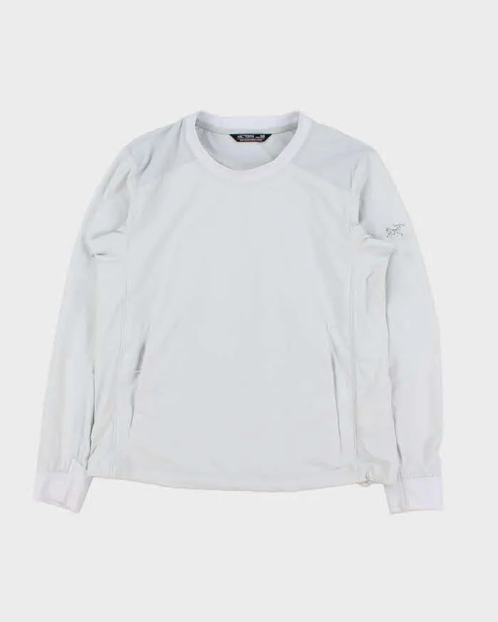 2022 Arc'teryx Women's Ice Grey 'Gamma Lightweight Crew' Pullover Windbreaker - M sold by Rokit