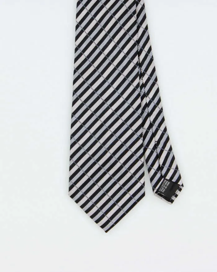 Vintage Y2K 00s Balmain Striped Silk Tie sold by Rokit product image thumbnail 2