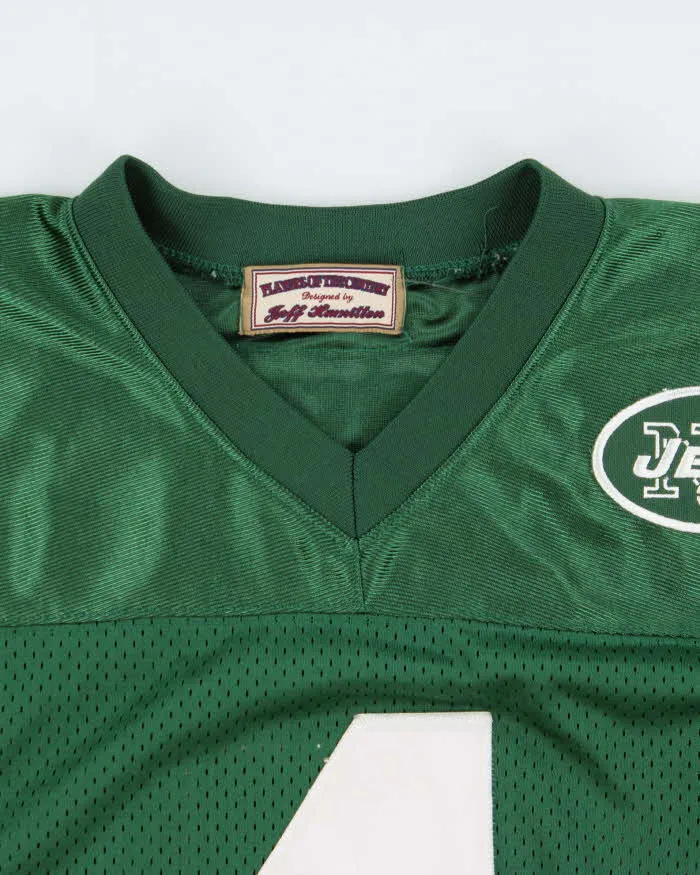 Vintage Y2K 00s Jeff Hamilton New York Jets 'Players Of The Century' Brett Favre #4 Home Jersey - M sold by Rokit product image thumbnail 5