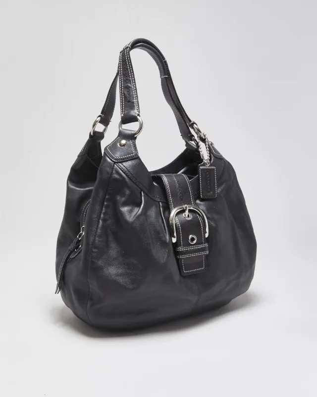 Vintage Y2k 2000s Coach Soho Lynn Leather Handbag made by Coach