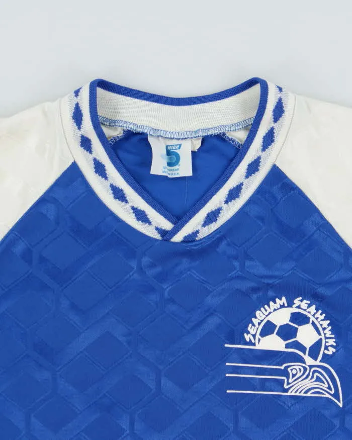 Vintage 1990s Seaquam Seahawks High 5 Made In USA Football Shirt - L sold by Rokit product image thumbnail 5