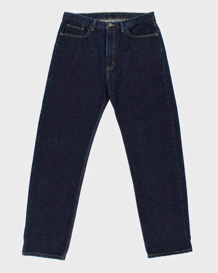 Vintage Y2K 00s Polo Jeans Ralph Lauren Raw Indigo Denim 'RL Easy Fit' Relaxed Staright Leg Jeans - W36 L34 sold by Rokit