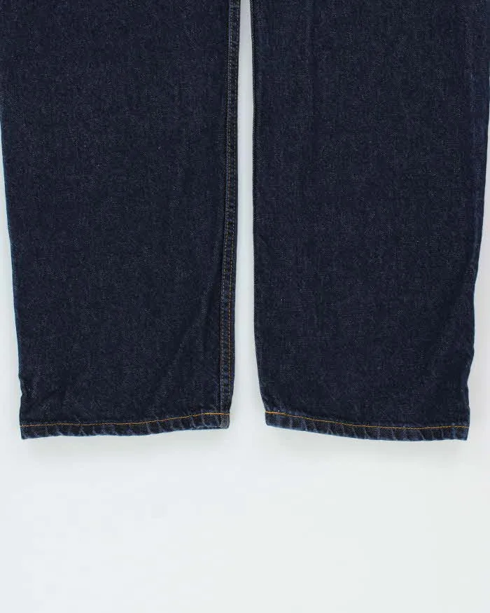 Vintage Y2K 00s Polo Jeans Ralph Lauren Raw Indigo Denim 'RL Easy Fit' Relaxed Staright Leg Jeans - W36 L34 sold by Rokit product image thumbnail 5