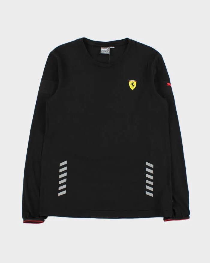 Vintage Puma x Ferrari Scuderia Racing Long Sleeve Crewneck T-Shirt - M sold by Rokit