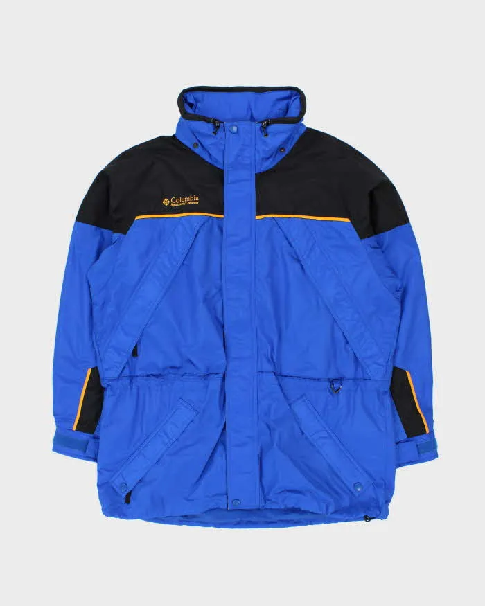 Vintage Y2K 00s Columbia Colourblock Waterproof Shell Funnel-Neck Technical Jacket - L sold by Rokit