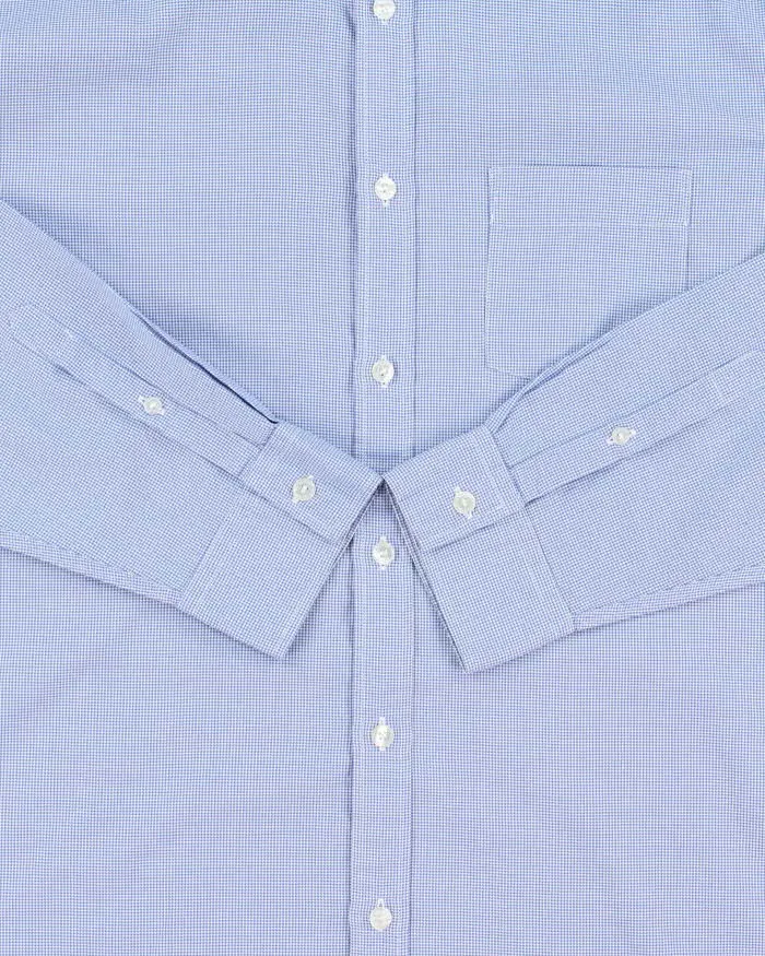 Vintage Burberry Brit Mini Houndstooth Check Long Sleeve Shirt - XL sold by Rokit product image thumbnail 4