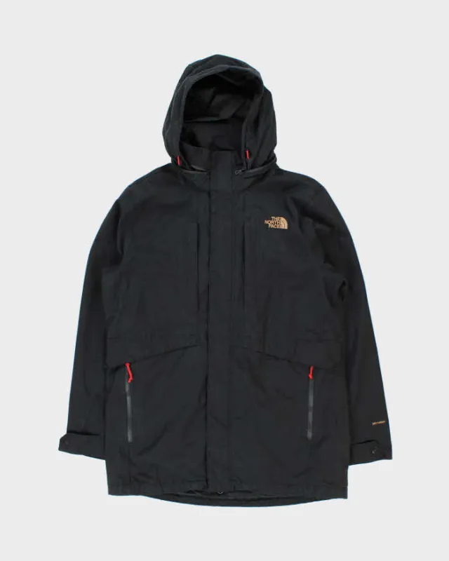 Vintage The North Face Black/Bronze Canvas Shell DryVent Technical Jacket - made by The North Face