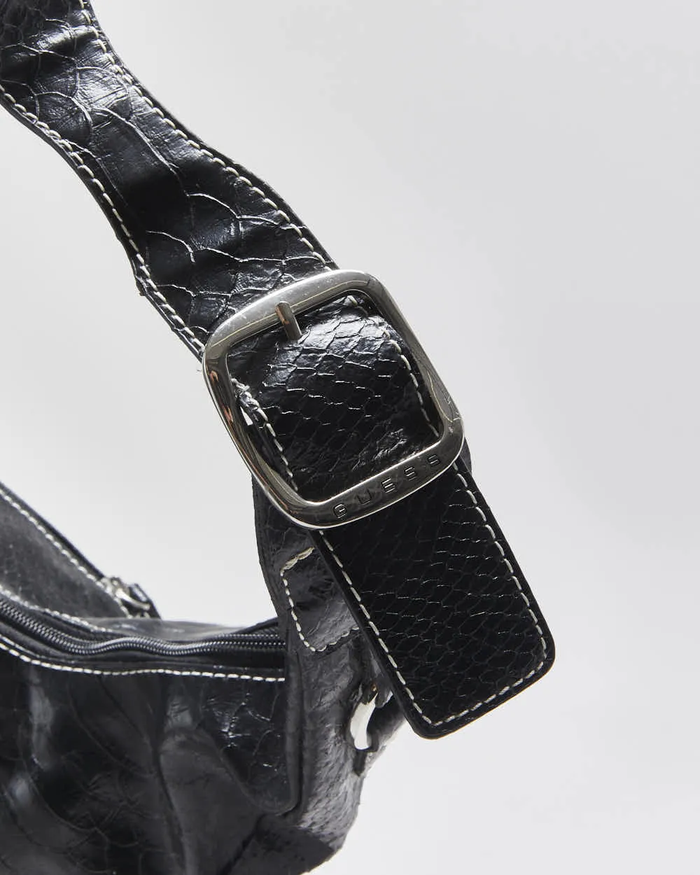 Vintage Y2k 2000s Guess Snakeskin Hobo Bag sold by Rokit product image thumbnail 5