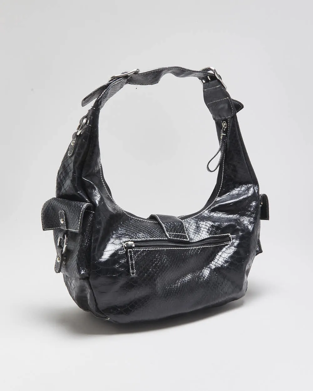 Vintage Y2k 2000s Guess Snakeskin Hobo Bag sold by Rokit product image thumbnail 2