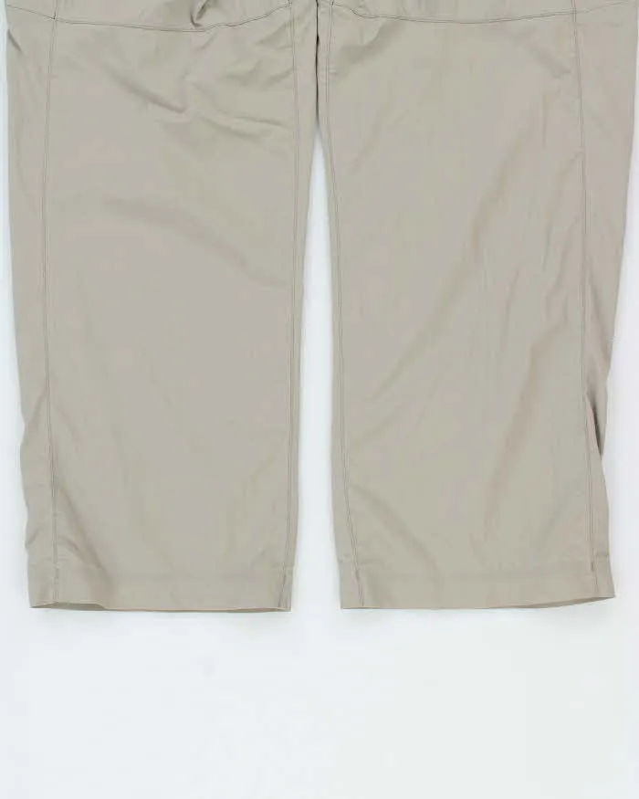 Vintage Y2K 00s Arc'teryx Desert Khaki Low Rise Relaxed Fit Wide Leg Technical Hiking Trousers - W34 L32 sold by Rokit product image thumbnail 5
