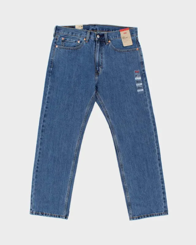 DSWT Levi's 505 Regular Mid Rise Straight Leg Denim Jeans - W34 L30 made by Levi's