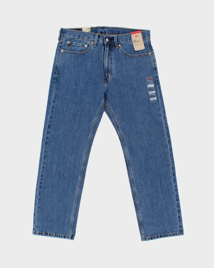 DSWT Levi's 505 Regular Mid Rise Straight Leg Denim Jeans - W34 L30 sold by Rokit