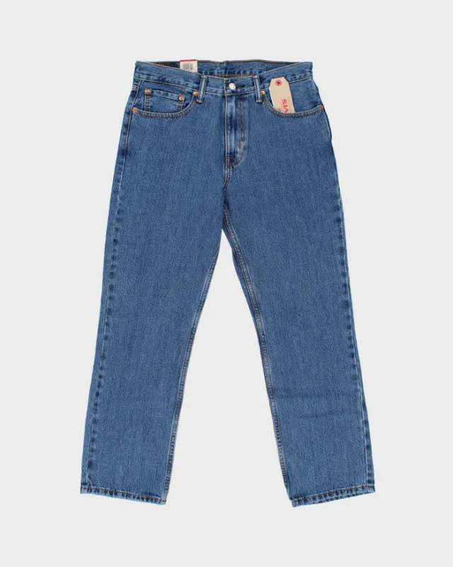 DSWT Levi's 516 Mid Rise Slim Straight Leg Denim Jeans - W33 L30 made by Levi's