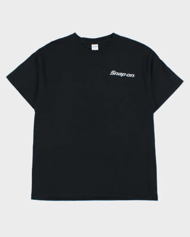Vintage Y2K 00s Snap-On Junkyard Steel Heavyweight Crewneck T-Shirt - L made by Rokit
