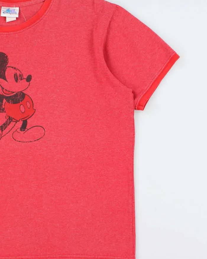 Vintage 1990s Disneyland Resort Mickey Mouse Made In USA Crewneck Ringer T-Shirt - L sold by Rokit product image thumbnail 3