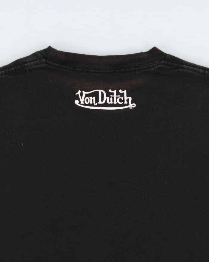 Vintage Y2K 00s Von Dutch Heavyweight Classic Crewneck T-Shirt - XL sold by Rokit product image thumbnail 4