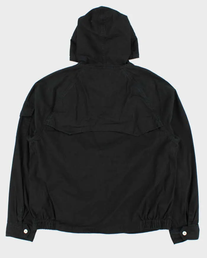 Vintage Polo Ralph Lauren Black Canvas Twill Hooded Harrington Jacket - XL sold by Rokit product image thumbnail 2