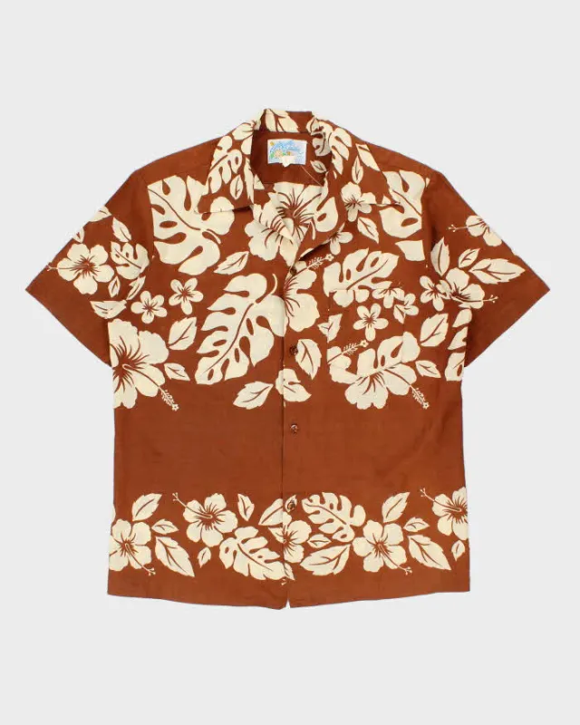 Vintage 1970s Mark Christopher Altogether Hawaii Hand Stitched Made In USA Hawaiian Aloha Shirt - L made by Rokit