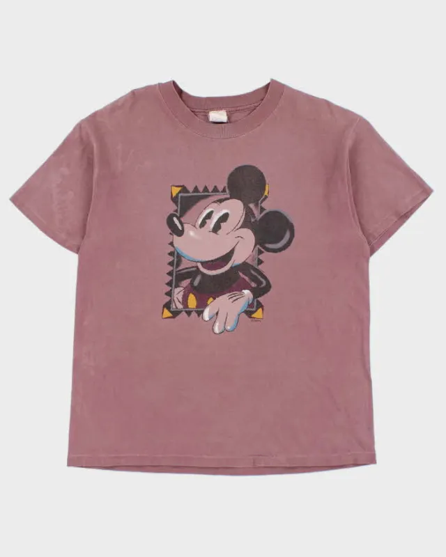 Vintage 1990s Disney Mickey & Co Single Stitch Made In Canada Crewneck T-Shirt - M made by Disney