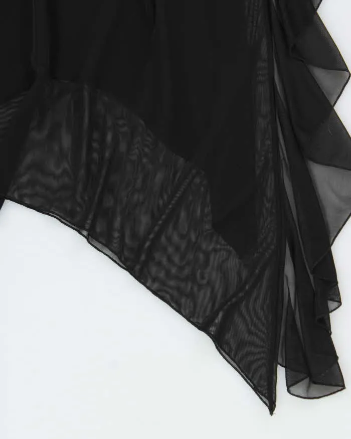 Vintage Y2k 2000s Synched Waist Bandeau Dress - L sold by Rokit product image thumbnail 4