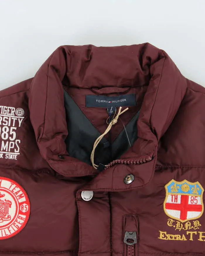 DSWT Vintage Y2K Tommy Hilfiger Varsity Champs Embroidered Goose Down Puffer Jacket - M sold by Rokit product image thumbnail 5