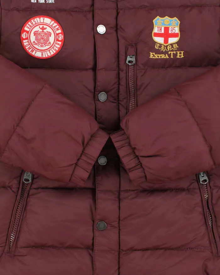 DSWT Vintage Y2K Tommy Hilfiger Varsity Champs Embroidered Goose Down Puffer Jacket - M sold by Rokit product image thumbnail 4