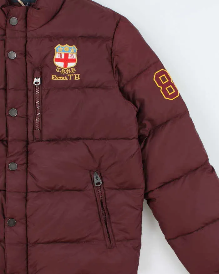 DSWT Vintage Y2K Tommy Hilfiger Varsity Champs Embroidered Goose Down Puffer Jacket - M sold by Rokit product image thumbnail 3