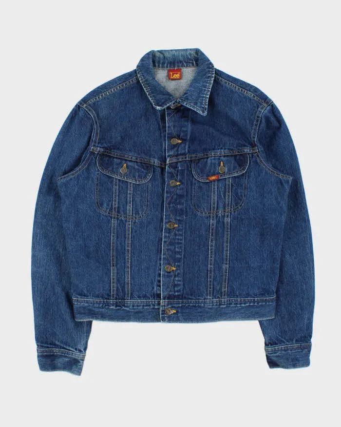 Vintage 1980s Lee Medium Wash Made In Canada Denim Trucker Jacket - L sold by Rokit