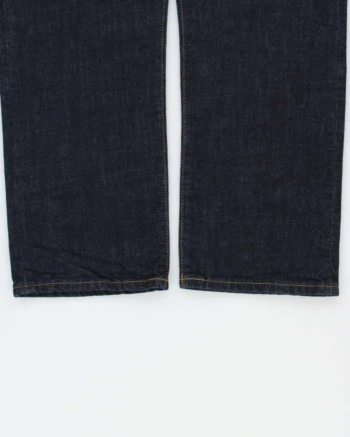 DSWT Polo Ralph Lauren Raw Indigo Denim Mid Rise The Classic Fit Straight Leg Jeans - W36 L30 sold by Rokit product image thumbnail 5